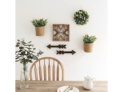 Decorazione Murale Sala da Pranzo Boho Rustico Camera da Letto Rosso Soggiorno Viola